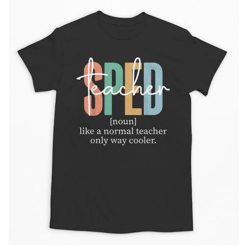Special Education Sped Teacher Definition For Women & Men Unisex T-Shirt - teacherstshirts.com UK