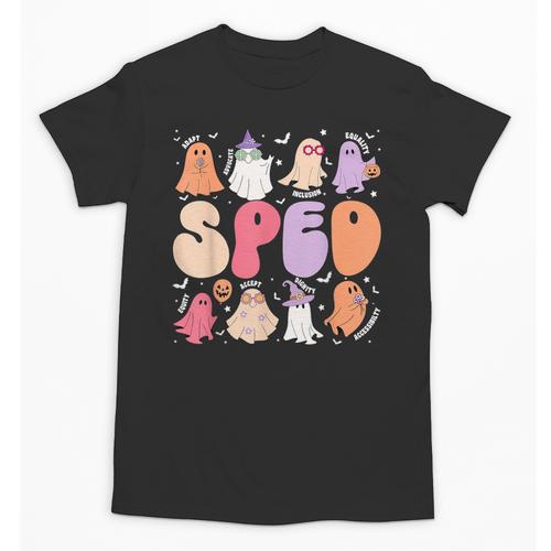 Special Education Teacher Ghosts Halloween SPED Teacher Unisex T-Shirt - teacherstshirts.com AU