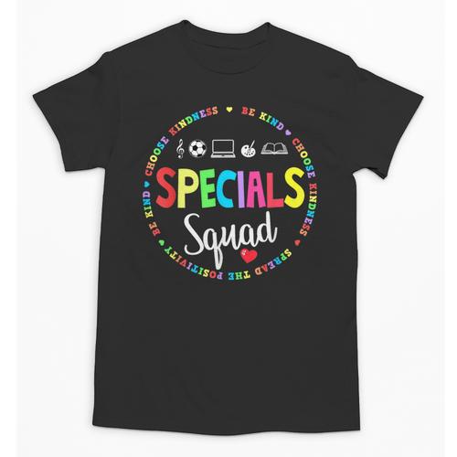Specials Squad Teacher TRIBE Team Back To Primary School Men Women Girls Kids Unisex T-Shirt - teacherstshirts.com UK