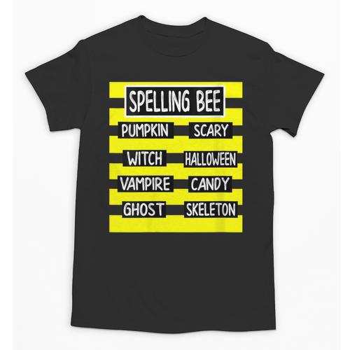 Spelling Bee Pun Halloween Costume For Teachers Unisex T-Shirt - teacherstshirts.com AU