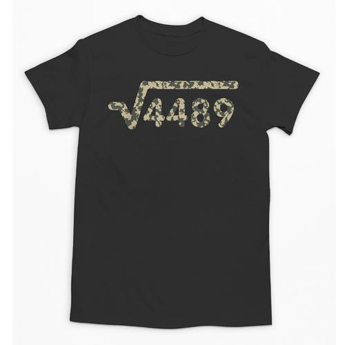 Square Root 4489 Slang Math Teacher Six Seven 6 7 Meme Camo Unisex T-Shirt - teacherstshirts.com UK