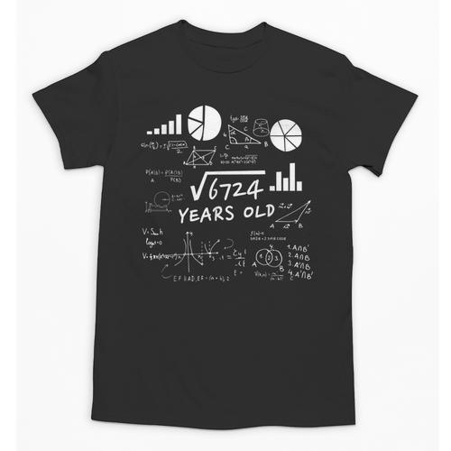 Square Root 82 Year Old Teacher 82nd Birthday For Men Women Kids Unisex T-Shirt - teacherstshirts.com DE