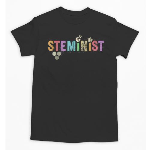 STEMINIST Technology Student STEM Teacher Women Engineering Unisex T-Shirt - teacherstshirts.com