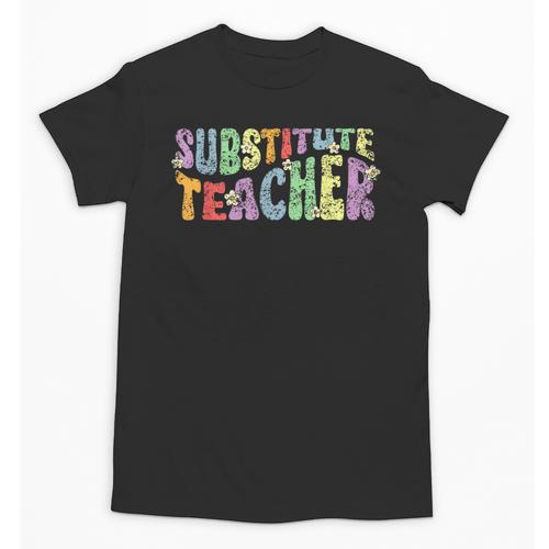 Substitute Teacher Women Back To School Substitute Teacher Unisex T-Shirt - teacherstshirts.com