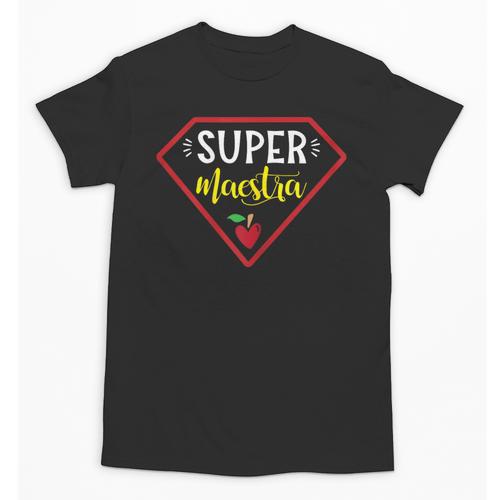 Super Heroe Maestra Espanol Spanish Super Teacher Unisex T-Shirt - teacherstshirts.com CA