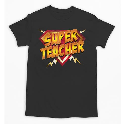 Super Teacher Superhero Back To School Teacher's Unisex T-Shirt - teacherstshirts.com