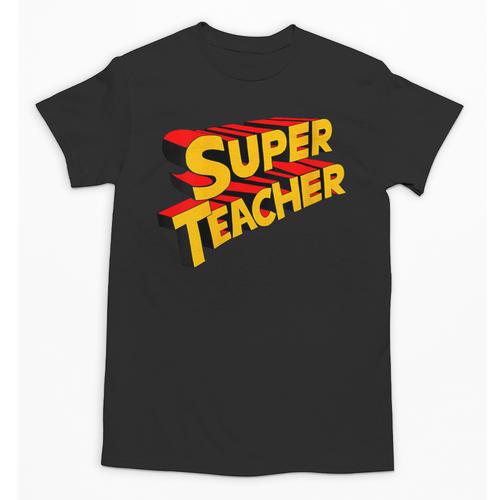 Super Teacher SuperTeacher Unisex T-Shirt - teacherstshirts.com