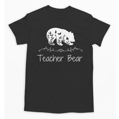 Teacher Bear For Educators Teacher Appreciation Unisex T-Shirt - teacherstshirts.com AU