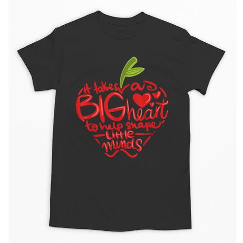 Teacher Day T Shirt Appreciation Day Apple Teach Learn Unisex T-Shirt - teacherstshirts.com AU