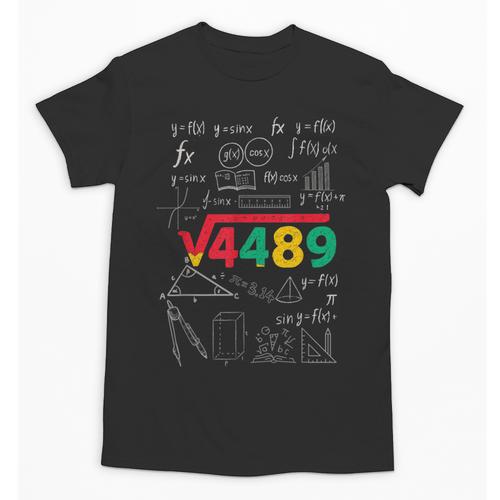 Teacher Math 67 Meme Square Root 4489 Slang Six Seven Unisex T-Shirt - teacherstshirts.com CA