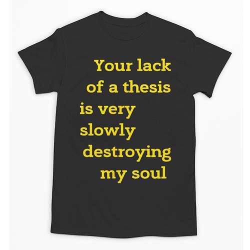 Teacher Or Professor Essay Thesis Writing Joke For Men Women Unisex T-Shirt - teacherstshirts.com