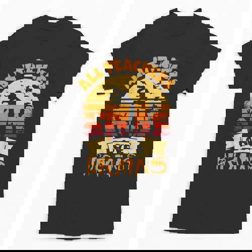 Teacher Shirts Halloween All Teachers Love Brains Unisex T-Shirt - teacherstshirts.com