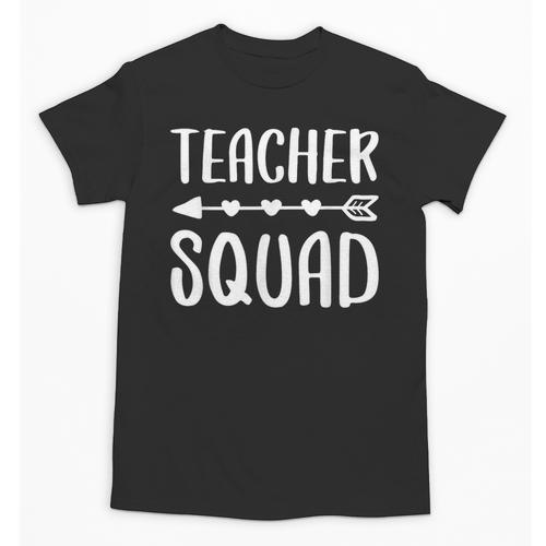 Teacher Squad Shirt Men Women Teacher Team Unisex T-Shirt - teacherstshirts.com AU