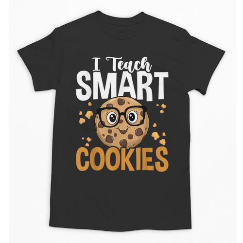 Teacher I Teach Smart Cookies Nerd Unisex T-Shirt - teacherstshirts.com DE
