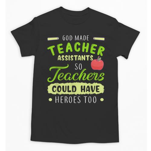 Teacher Teaching Assistant Aide Hero Unisex T-Shirt - teacherstshirts.com