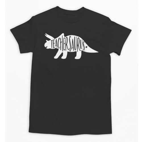 Teachersaurus Like A Normal Teacher Awesome Dinosaur Teacher Men Women Girls Kids Unisex T-Shirt - teacherstshirts.com AU