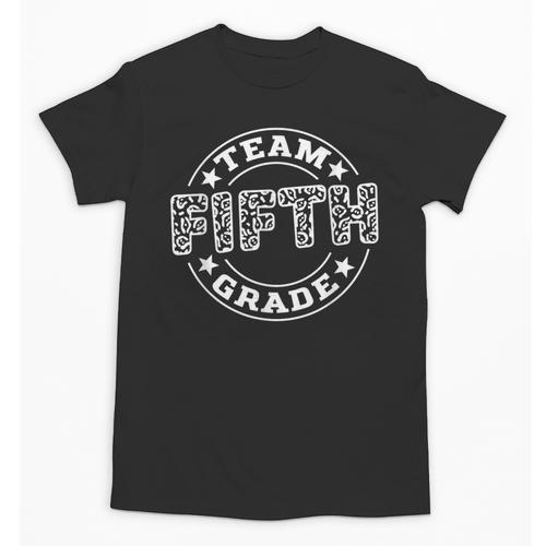 Team Fifth Grade Teacher Student Squad Team 5th Grade School Unisex T-Shirt - teacherstshirts.com AU