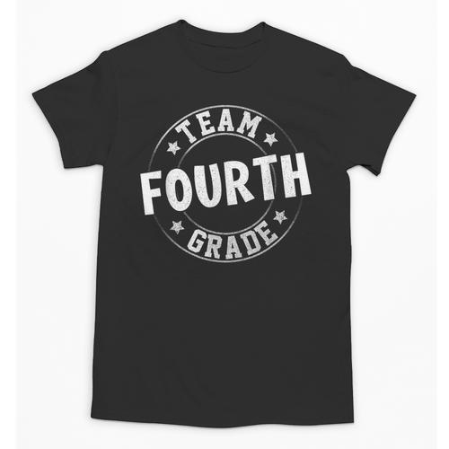 Team Fourth Grade Teacher Student Back To School 4th Grade Unisex T-Shirt - teacherstshirts.com AU