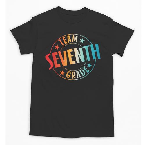 Team Seventh Grade Teacher Student Back To School 7th Grade Unisex T-Shirt - teacherstshirts.com