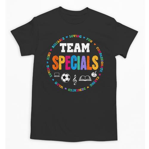 TEAM Specials Teacher TRIBE Squad Back To Primary School Unisex T-Shirt - teacherstshirts.com UK