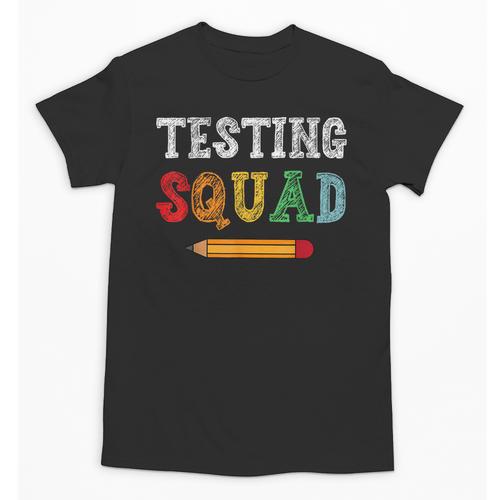 Testing Squad Costume Test Day Teacher Student School Unisex T-Shirt - teacherstshirts.com