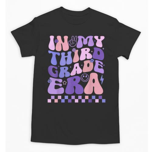 In My Third Grade Era 3rd Grade Teacher Student Boy Girl Unisex T-Shirt - teacherstshirts.com CA