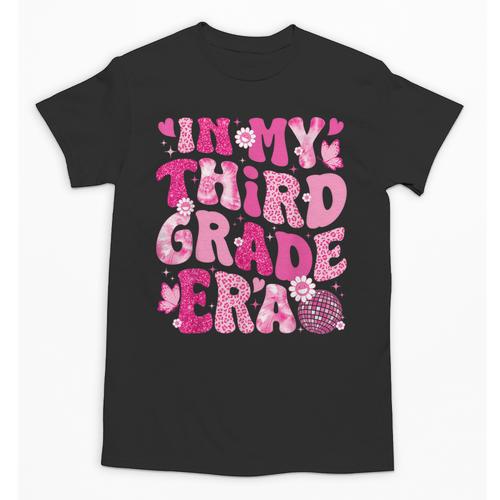 In My Third Grade Era Teachers Women Back To School Girls Unisex T-Shirt - teacherstshirts.com UK