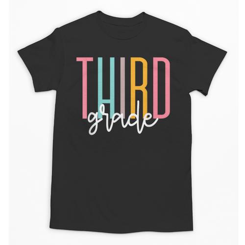 Third Grade Girls Boys Teacher Team 3rd Grade Squad Unisex T-Shirt - teacherstshirts.com DE
