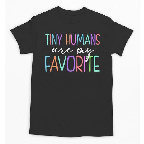 Tiny Humans Are My Favorite Daycare Provider Teacher Daycare Unisex T-Shirt - teacherstshirts.com UK