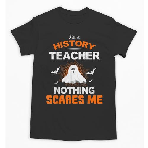 History Teacher School Shirt Halloween Educator Men Women Kids Unisex T-Shirt - teacherstshirts.com DE