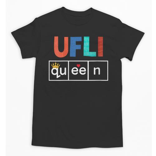 UFLI Queen Science Of Reading Literacy Teacher Appreciation Unisex T-Shirt - teacherstshirts.com