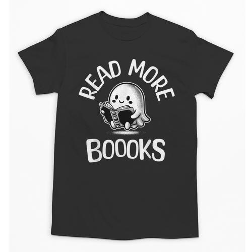 Vintage Halloween Teacher Women Reading Read More Books Unisex T-Shirt - teacherstshirts.com