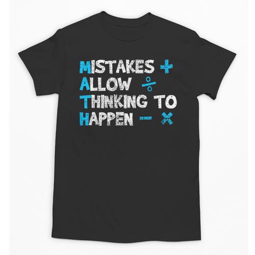 Vintage Math Teacher Saying Unisex T-Shirt - teacherstshirts.com DE
