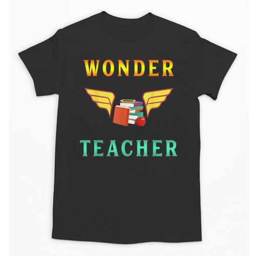 Wonder Teacher Instructor Professor Proud Literature Men Women Girls Kids T-Shirt Unisex T-Shirt - teacherstshirts.com UK