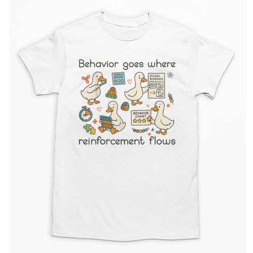 Behavior Analyst Silly Goose RBT ABA Therapy Sped Teacher Unisex T-Shirt - teacherstshirts.com DE