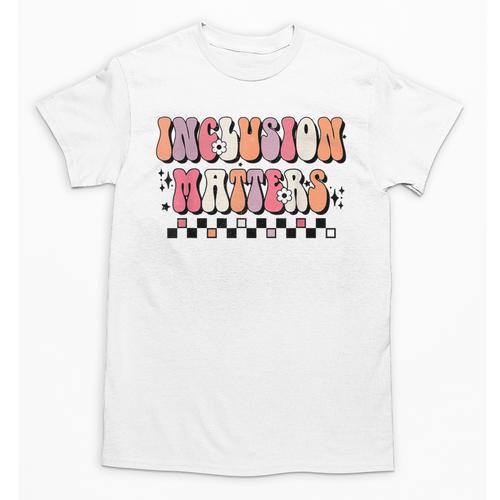 Boho Inclusion Matters Special Education SPED Teacher Women Unisex T-Shirt - teacherstshirts.com AU