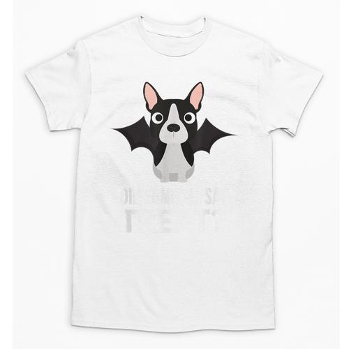 Boston Terrier Halloween Shirt Did Someone Say Treat Unisex T-Shirt - Bostonterriersmerch.com