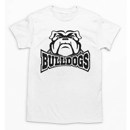 Bulldogs Teacher Student School Sports Fan Team Spirit Unisex T-Shirt - teacherstshirts.com AU