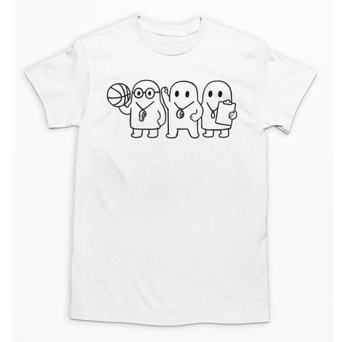 Ghost Costume Gym Physical Education Teacher PE Coach Unisex T-Shirt - teacherstshirts.com AU
