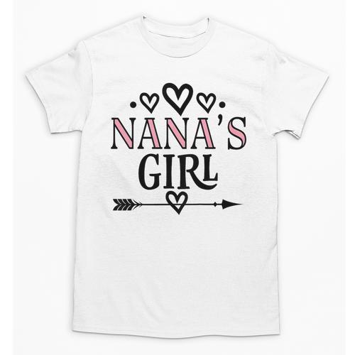 Granddaughter Nanas Girl Unisex T-Shirt - Bostonterriersmerch.com