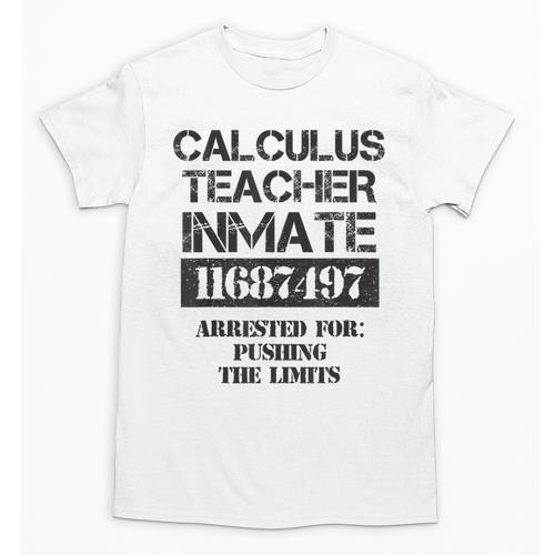 Halloween Calculus Teacher Prisoner Costume Unisex T-Shirt - teacherstshirts.com AU
