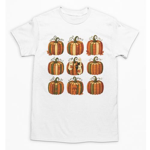 Halloween Teacher Fall Book Pumpkin Retro Reading Unisex T-Shirt - teacherstshirts.com