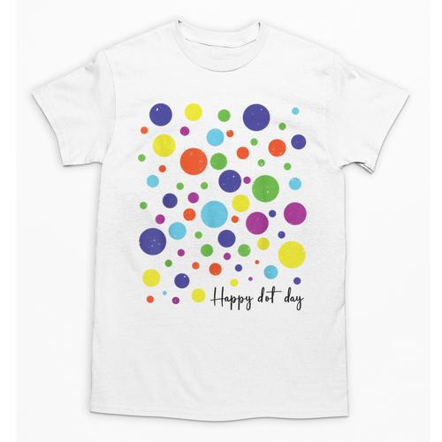 Happy Dot Day 2025 Polka Dot Boys Girls Kids Teacher Dot Day Unisex T-Shirt - teacherstshirts.com