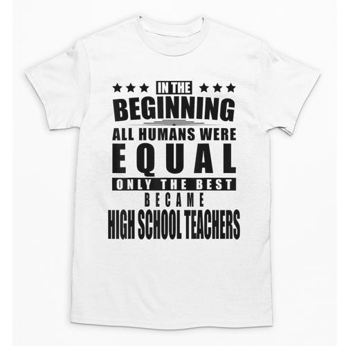 High School Teacher Personalized Unisex T-Shirt - teacherstshirts.com AU