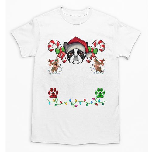 Most Likely Decorate Her Boston Terrier Dog Ugly Christmas Unisex T-Shirt - Bostonterriersmerch.com