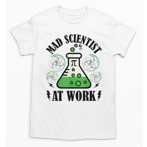Mad Scientist Science Teacher Halloween Costume Teen Girls Unisex T-Shirt - teacherstshirts.com AU