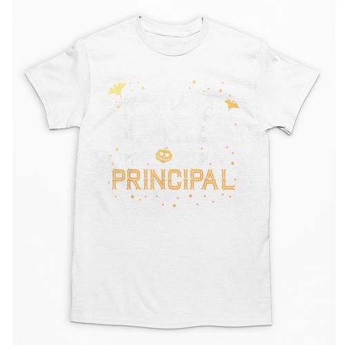 Nothing Scares Me I'm A Principal Teacher Halloween School For Men Women Kids Unisex T-Shirt - teacherstshirts.com CA