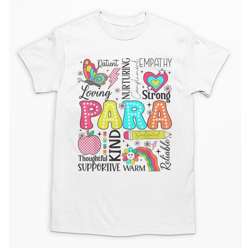 Para Paraprofessional Paraeducator Teacher Back To School Unisex T-Shirt - teacherstshirts.com DE