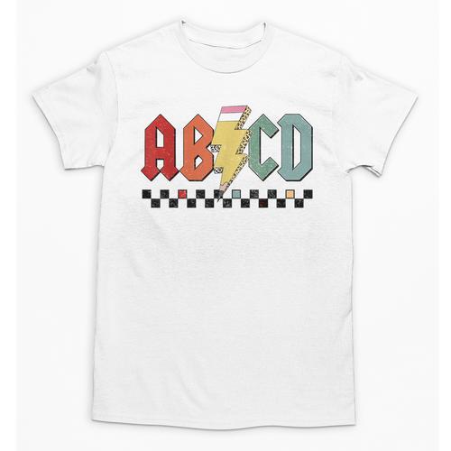Rock Abcd Back To School Abcd Preschool Teacher Appreciation Unisex T-Shirt - teacherstshirts.com CA