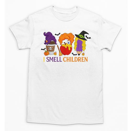 I Smell Children Witch Teacher Halloween Trick Or Teach Unisex T-Shirt - teacherstshirts.com